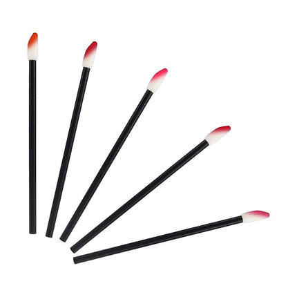 640PCS Disposable Lip Brushes Make Up Brush Lipstick Applicators Wands Makeup Applicators Brushes Lip gloss Applicators Tester Wands Tool Kits Makeup Beauty Tool Kits Black
