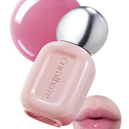 Dew Drop Tint #204 Rare 4.5g, Glossy, Lightweight Lip Stain, Glass-Like, High Shine, Moisturizing Lip Oil, Long Lasting Color, Hydrating Gloss, Dewy Finish, Korean Beauty Makeup