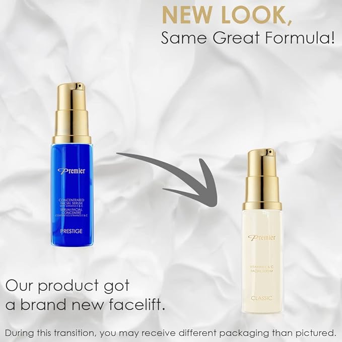 Dead Sea Premier Anti Aging Cream and Serum skin care Set: Intensive Anti Wrinkle face cream Classic Total Age-Defying Treatment Cream Lotion 2.04 Oz with BIOX Serum 0.3 Oz