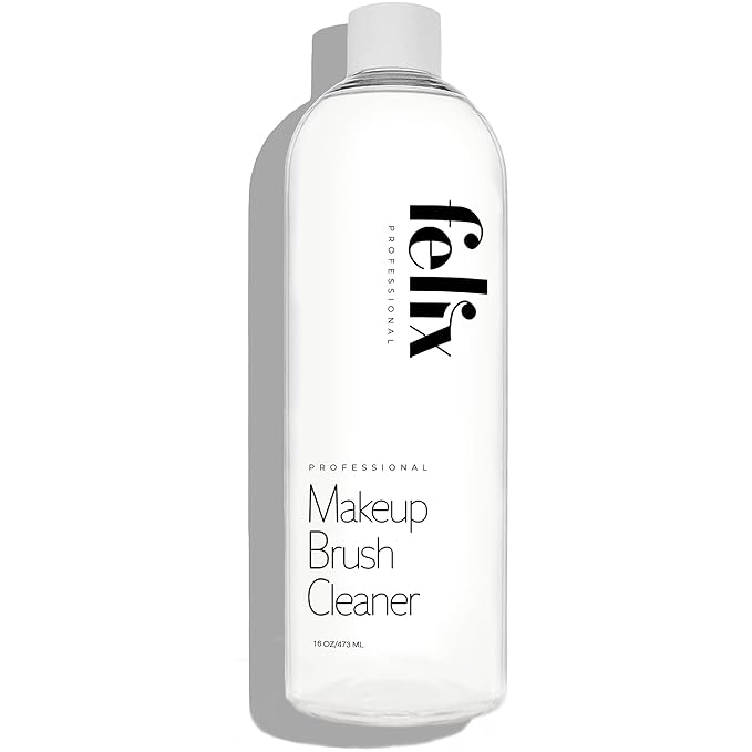 Makeup Brush Cleaner - Deep clean Rinse Free Quick Dry - Ideal for Cleaning and Odorizing Natural and Synthetic Make-up Brushes (16 fl oz)