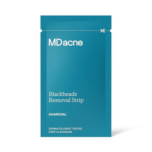 MDacne Blackhead Remover Strips, Deep Pore Cleansing for Sensitive Acne-Prone Skin (72 Strips)