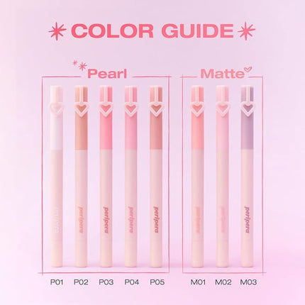 Peripera MOOD IN SHADE EYE STICK, Built-In Applicator (Brush), Smudge-Proof, Easy Application, Creamy Matte Texture Eye Shadow Stick (M01 LAZY PEACH)