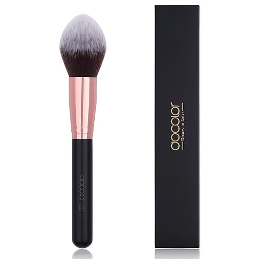 Docolor Pointed Powder Brush Professional Face Makeup Powder Make Up Brushes Liquid Makeup Tools