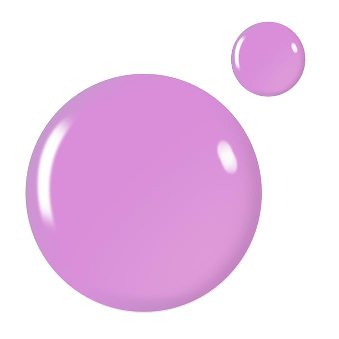 Beetles Purple Gel Nail Polish, 1 Pcs 15ml Light Pastel Purple Gel Polish All Season Soak Off DIY Manicure Salon Uv Fuchsia Shades Nail Art Design Gift for Women Girl