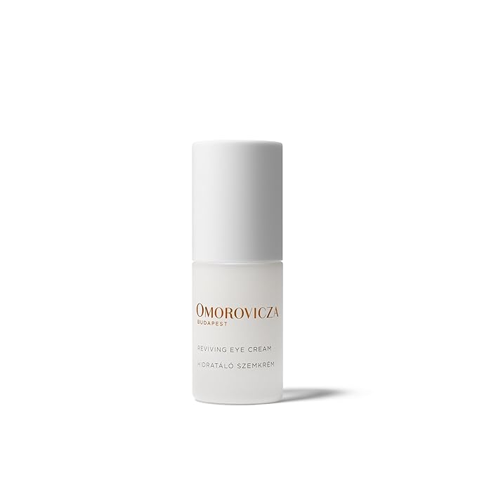 Omorovicza Reviving Eye Cream (0.51 oz), Under Eye Brightener Cream with Arnica, Alfalfa Extract & Hazelnut Peptide, Under Eye Cream to Brighten Dark Circles, Reduce Puffiness & Smooth Fine Lines