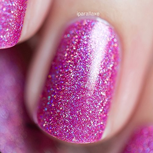 ILNP Paige - Berry Pink Holographic Nail Polish