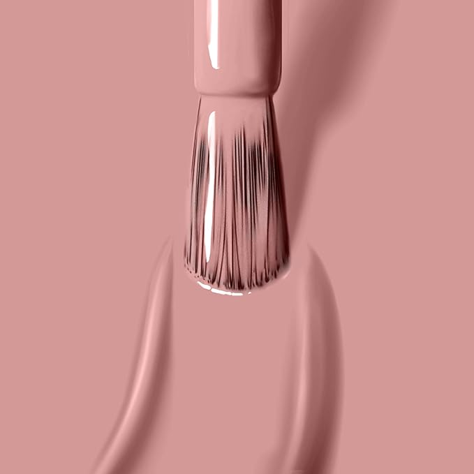 LONDONTOWN lakur Nail Polish - Chip-Resistant, Non-Toxic, Conditions & Hydrates Nails | Glossy Rosewood Pink, Pink Sands, .40 fl oz