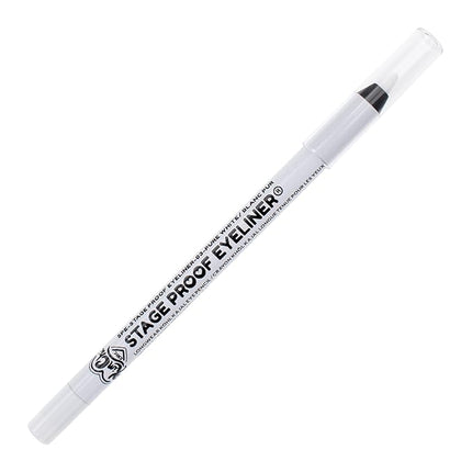 Kimchi Chic Beauty Stage Proof Eyeliner, Waterproof & Smudge-Proof Creamy Pigmented Pencil, Ultra Creamy, Long-Lasting Liner with Jojoba Oil & Shea Butter, Vegan & Cruelty-Free, 03 Pure White