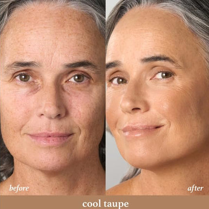 Julep Skip the Brush Cream to Powder Bronzer & Contour Stick - Cool Taupe Fair to Light skin tones - Long Lasting Blendable and Buildable Color -Multi-Use 2-in-1 Blush and Lip Makeup Stick