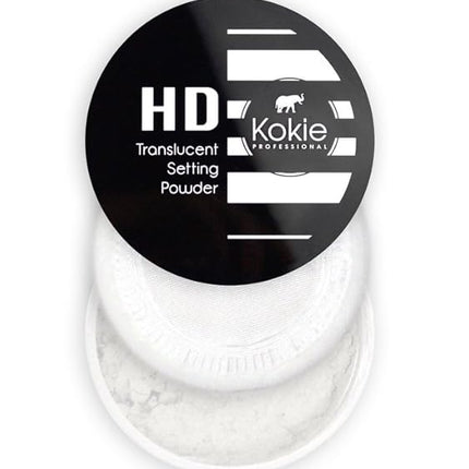 Kokie Cosmetics Setting Powders, HD Setting Powder - Colorless, 0.18 Ounce