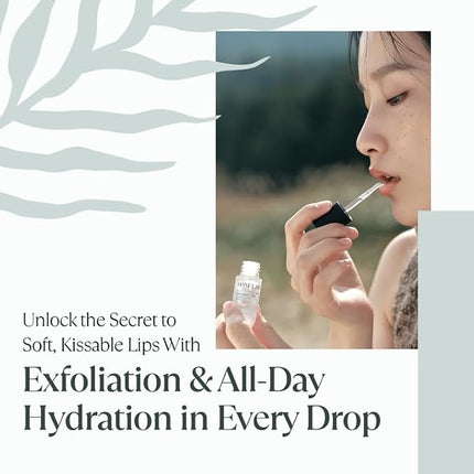 Honey Zip Lip Oil, Korean Moisturizing Lip Gloss Agave Lip Treatment, Hydrating Lip Plumper Serum for Dry Care with Natural Ingredients, K-Beauty Skincare, 3.71 mL