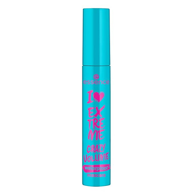 essence | I Love Extreme Crazy Volume Waterproof Mascara | Volumizing & Longlasting for Dramatic Lashes | Vegan & Cruelty Free | Free From Parabens, Alcohol, & Microplastic Particles
