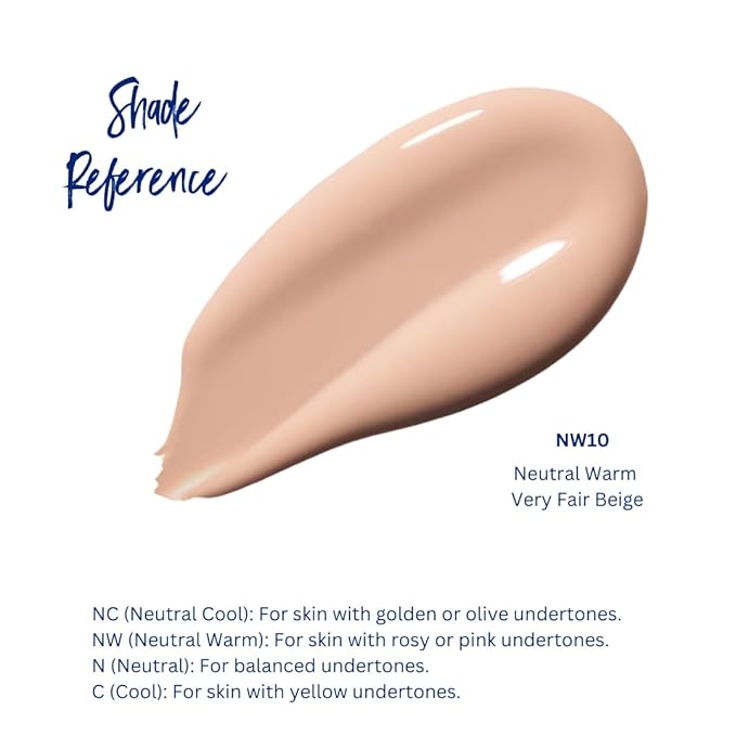 Best Bronze Bombshell Body Makeup - Tattoo Cover Up Makeup & Body Foundation Waterproof - Tattoo Concealer Waterproof for Scars, Varicose Veins Cover Up & Leg Foundation (NW10 Very Fair Beige)