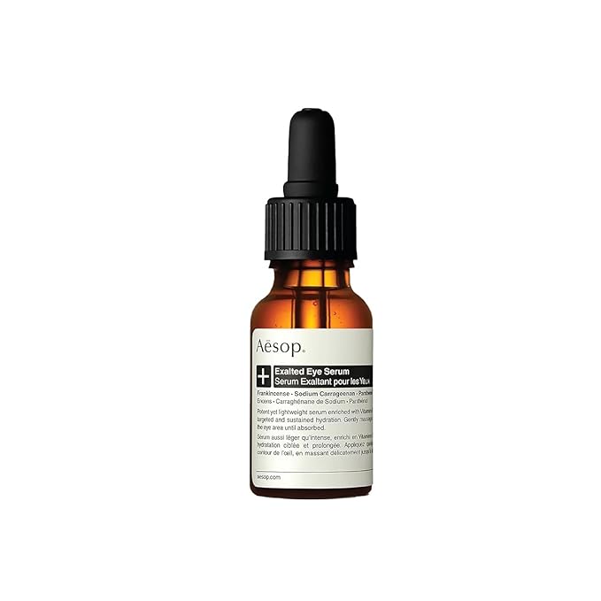 Aesop Exalted Eye Serum | Lightweight Serum with Vitamins B, C, and E for Hydrated, Replenished Eyes 0.5 oz/15 mL