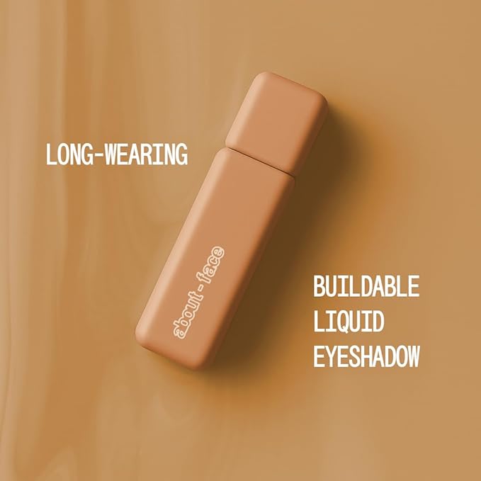 aboutface Matte Fluid Eye Paint Light Transcending – High-Pigment Liquid Eyeshadow, Long-Lasting, No-Budge Matte Finish, Vegan & Cruelty-Free (Creamsicle Orange)