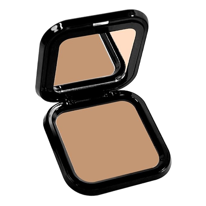 Venrock Soft Velvet Pressed Powder Long-lasting oil control,Natural lightweight finish,Gentle and non-irritating Brightens skin tone Quick touch-ups,Blurs pores,Concealing (03#Brown, 0.23 oz)