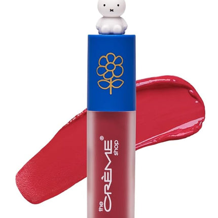 The Crème Shop Miffy Lip Stain, Glossy Finish, Long Wear, Formulated with Jojoba Oil, Sunflower Oil to hydrate, soothe, and moisturize lips, Korean formula - Available in 5 Shades (Berry Bestie)