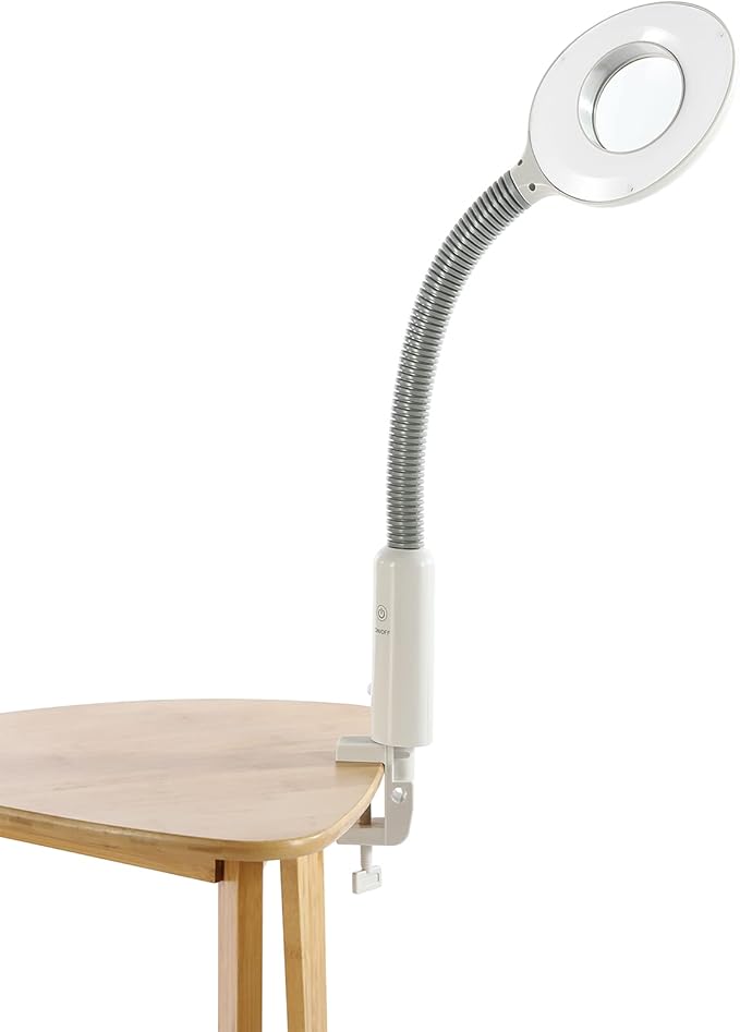 Professional 3 in 1 Facial Steamer Upgrade Esthetician Steamer with hot & Cold Nozzle 5X LED Magnifying Lamp Beauty Salon Spa