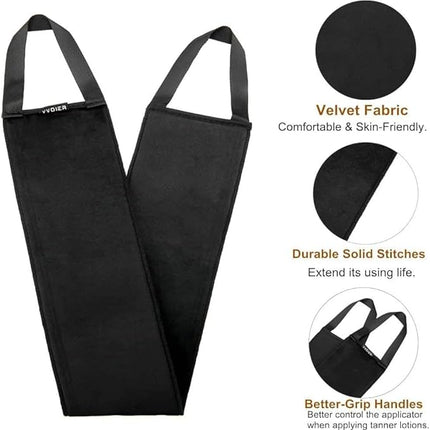 Self Tanning Mitt Applicator Kit 4 in 1 Self Applicator Set with Exfoliating Glove,Tan Mitt Applicator, Tanning Back Lotion Applicators for Your Back,Face Mitt for Tanning Lotion, Spray, Mousse