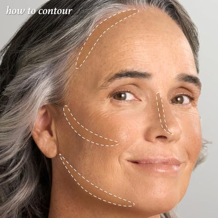 Julep Skip the Brush Cream to Powder Bronzer & Contour Stick - Cool Taupe Fair to Light skin tones - Long Lasting Blendable and Buildable Color -Multi-Use 2-in-1 Blush and Lip Makeup Stick