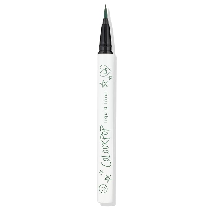 ColourPop BFF Liquid Liner - Precision Felt Tip Liquid Eyeliner Pen - High-Pigment & Buildable Colored Eyeliner with a Transfer Resistant Formula - The Hills (0.02 oz)