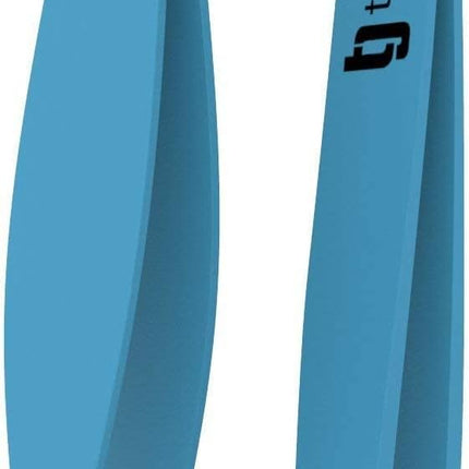 Tweezer Guru Eyebrow Tweezers for Women & Men - Set of 2, Professional, Stainless Steel, Slant and Pointed Tweezers for Ingrown Hair, Splinters and Blackhead Removal (Teal)