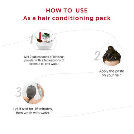 Indus Valley Natural Organic Herbs Powder (Hibiscus)