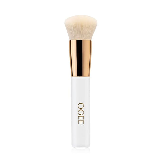 Ogee Blender Brush - Professional Quality Makeup Brush - Ultra-Soft Foundation Brush with Vegan Bristles for Flawless Makeup Application