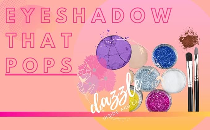 Atlantic Navy Denim Royal Blue Sparkling Pressed Powder Single Vegan Eyeshadow; Talc, Paraben & Cruelty Free