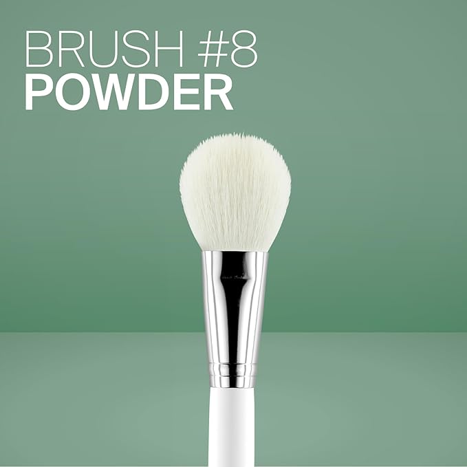 OFRA Makeup Brush #8 Powder - Powder Brush for Pressed, Loose Setting, Blush, Bronzer and Contour - Fluffy Makeup Brush