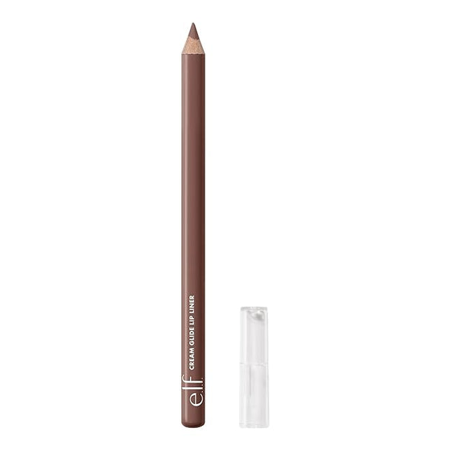 e.l.f. Cream Glide Lip Liner, Highly-Pigmented Pencil For Shaping & Sculpting Lips, Semi-Matte Finish, Vegan & Cruelty-Free, Espresso Martini