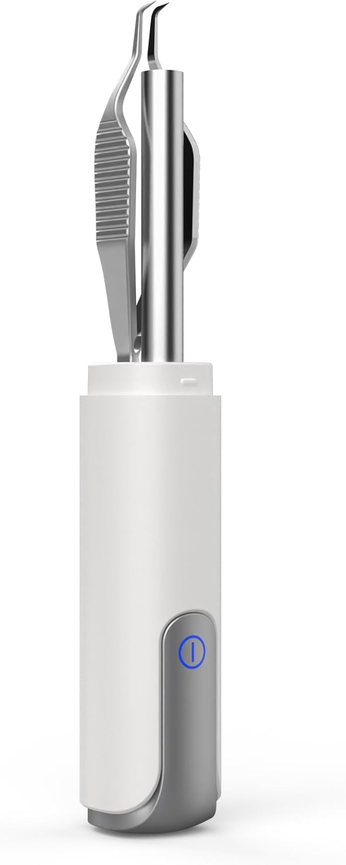 Blackhead Removal Tweezer with 1080p Camera, Ultimate Precision: Blackhead Removal with Camera - Perfect for Delicate Tasks! - - Eyebrow Tweezer, Pull White Hair (White)