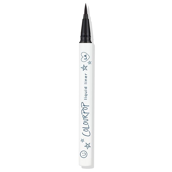 ColourPop BFF Liquid Liner - Precision Felt Tip Liquid Eyeliner Pen - High-Pigment & Buildable Colored Eyeliner with a Transfer Resistant Formula - Crzy (0.02 oz)