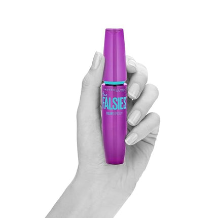 Maybelline Volum' Express Falsies Volumizing, Washable Mascara, Blackest Black, 2 Count
