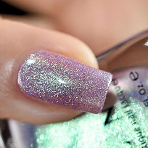 ILNP Talk It Up - Dusky Pink Holographic Shimmer Nail Polish