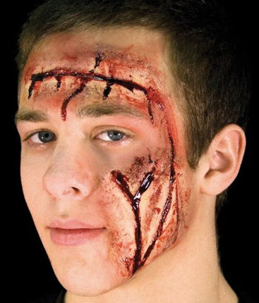 Go Ho 6 Colors Flesh Face Body Paint,Cream Washable Formula Face Painting for Halloween Cosplay,Body Paint SFX Makeup Palette,Professional Face Paint Vampire Zombie Makeup