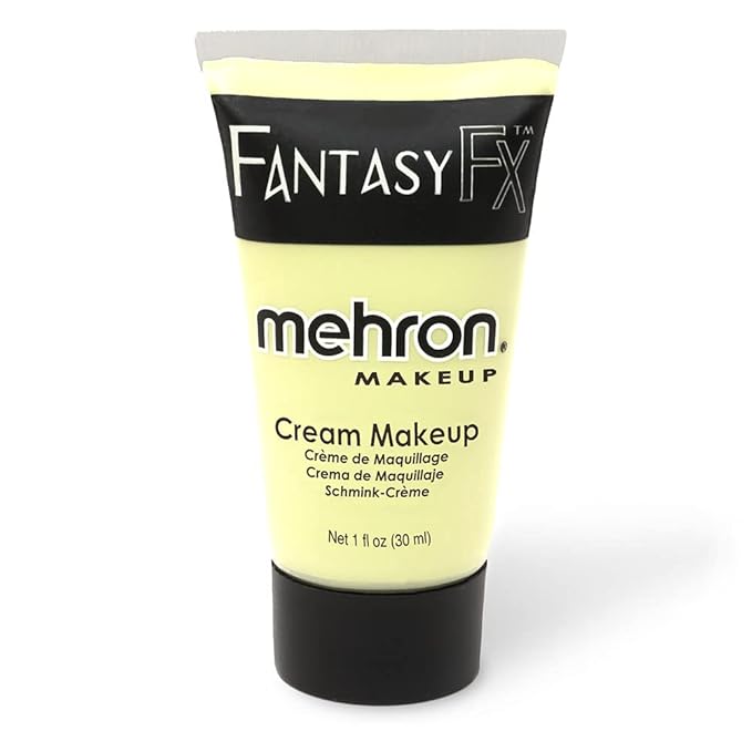 Mehron Makeup Fantasy F/X Water Based Face & Body Paint (1 oz) (GLOW IN THE DARK)