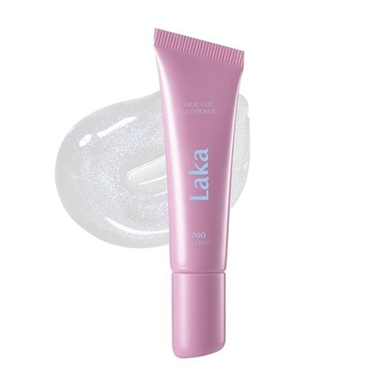 Laka Fruity Lip Glotioner, 10ml/0.33 fl.oz, Lip Gloss with High Shine Vivid Colors, Jelly tip for Hygienic & Easy Application, K-Beauty (#700 Glowy)