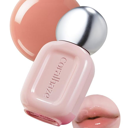 Dew Drop Tint #205 Honeydew 4.5g, Glossy, Lightweight Lip Stain, Glass-Like, High Shine, Moisturizing Lip Oil, Long Lasting Color, Hydrating Gloss, Dewy Finish, Korean Beauty Makeup