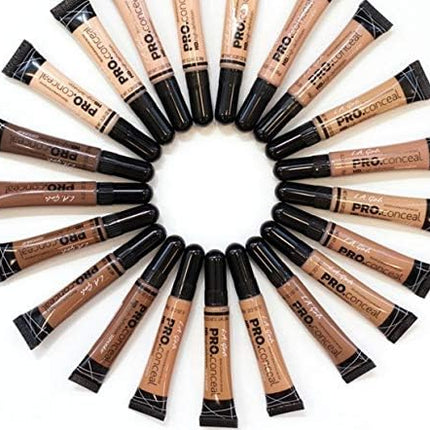 L.A. Girl HD Pro.Conceal, Beautiful Bronze GC987 (Pack of 2)