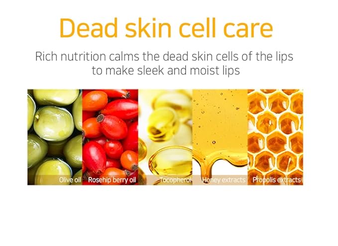 Lip Oil Super Seed | 0.10 Oz | Glass Lip, Healthy Lip Care, Moisturizing Lip Oil with Honey, Propolis, Herbal Oil, Glowy, Revitalizing, Calming Lip, Non-sticky, Non-artificial Colors