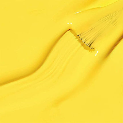 RARJSM Gel Nail Polish, 15ML Lemon Yellow Nail Polish Summer Colors Nailgel Soak Off UV LED Gel Nail Art Manicure Salon DIY at Home