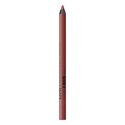 NYX PROFESSIONAL MAKEUP Line Loud Lip Liner, Longwear and Pigmented Lip Pencil with Jojoba Oil & Vitamin E - No Wine-ing