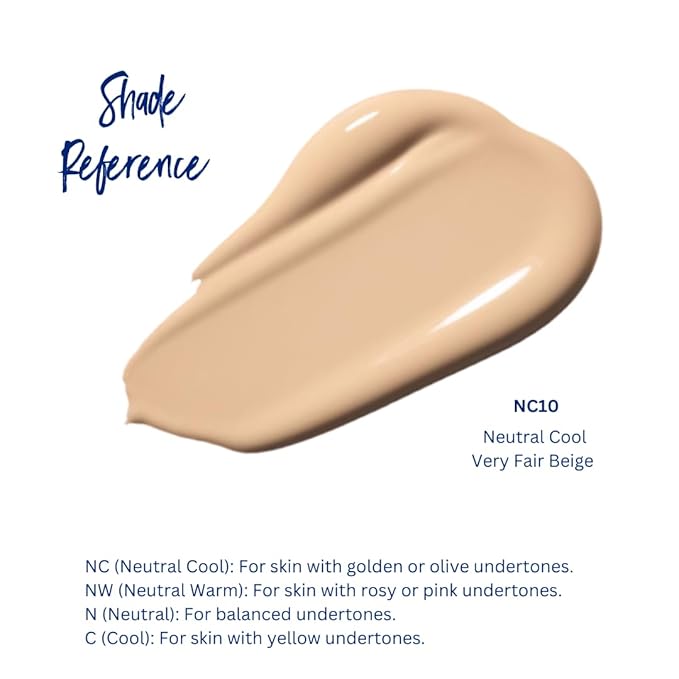 Best Bronze Bombshell Body Makeup - Tattoo Cover Up Makeup & Body Foundation Waterproof - Tattoo Concealer Waterproof for Scars, Varicose Veins Cover Up & Leg Foundation (NC10 Very Fair Beige)