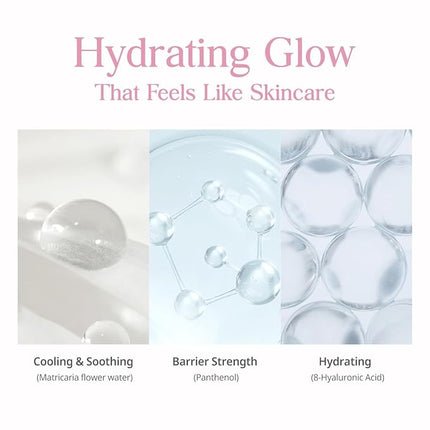 CLIO Kill Cover Mesh Glow Essential Cushion Foundation, Buildable Ultra-Fit Coverage with Glow Finish, Long-Lasting Hydration, Flawless Natural Cover for Radiant Skin, Korean Foundation (21C LINGERIE)