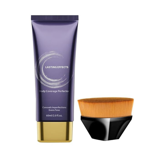 Body Coverage Perfector, Tattoo Cover Up Waterproof Leg and Body Makeup, Moisturizing & Nourishing