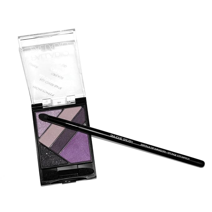 Palladio Smudge Brush, Pointed Sponge Applicator Flawless Blending, Smooth Finish, Synthetic Sponge, Soft Feel, Comfortable Grip, Professional Application