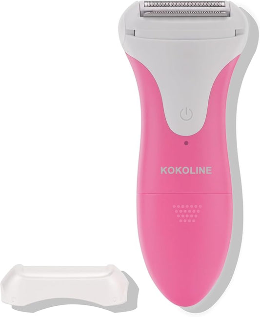 Women's Electric Razor | Wet & Dry Shaver for Legs,Bikini, Underarms with Bikini Trimmer & Hypoallergenic Foil for Sensitive Skin,Pink/uyg1