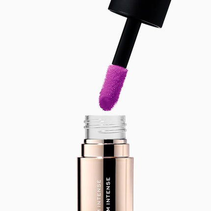 MAKE Beauty Serum Balm Intense, Hydrating Lip Gloss. Pigmented Vegan Moisturizing Lip Oil with Plumping Effect. Lip Emollient Treatment for Soft, Smooth, Shiny Lips - Shade, Orchard Fever