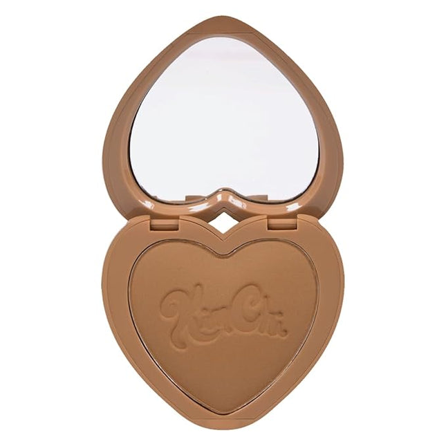 KimChiChic Beauty Thailor Bronzer, Silky Matte Finish for a Sun-Kissed Glow, Buildable Formula, Heart-Shaped Compact with Mirror, Cruelty-Free, I Went to Venice